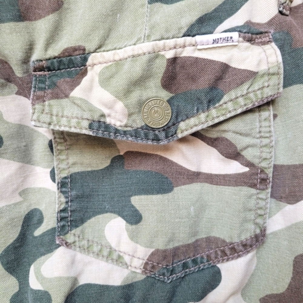 Mother The No Zip Misfit Camo Pants Size 27 - Picture 12 of 16
